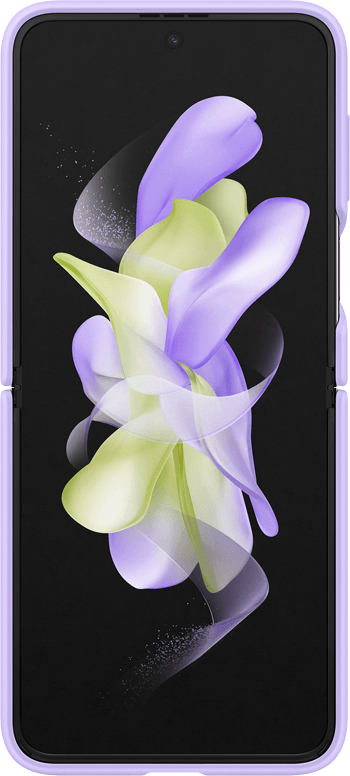 Samsung-Galaxy-Z-Flip4-Silicone-Cover-with-Ring-Bora-Purple-3