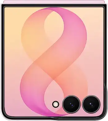 Galaxy Flip8 Clear Case 001 Front Transparent Galaxy Flip8 Clear Case 001 Front Transparent