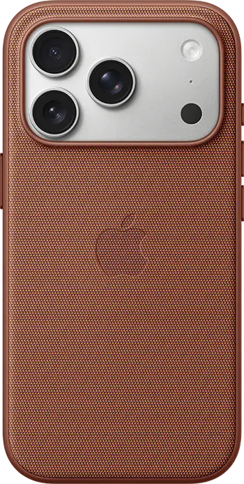 iPhone 17 Pro Silver Sienna TechWoven Case with MagSafe Pure Back
