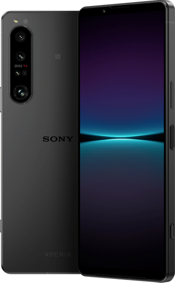 Sony Xperia 1 iv black front back