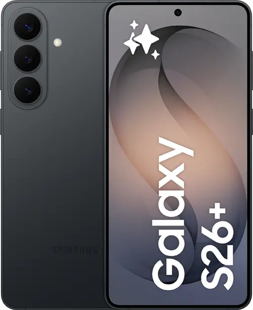 Galaxy S26 Plus Front Black Galaxy S26 Plus Front Black