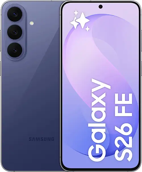 Galaxy S26FE Front Blueberry Galaxy S26FE Front Blueberry