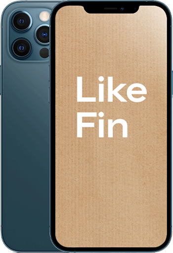 Like-Fin iPhone12 Pro Pacific Blue