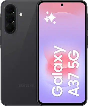 Galaxy A37 5G Front Awesome Charcoal