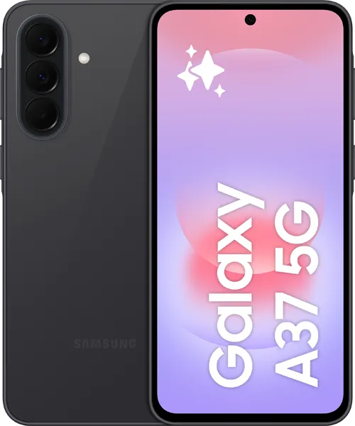 Galaxy A37 5G Front Awesome Charcoal
