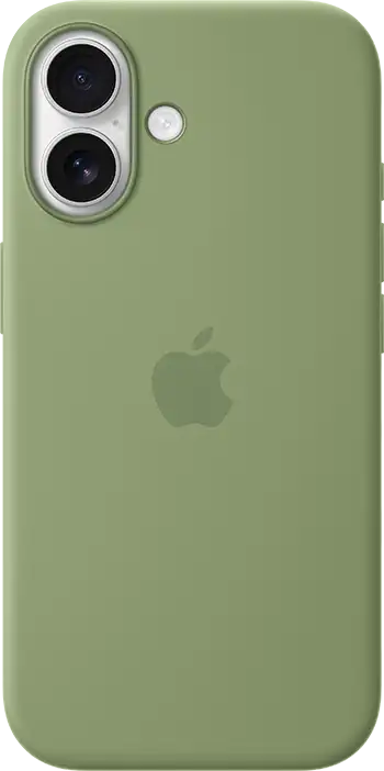 iPhone 17 - Light Moss - Silicone Case with MagSafe - Pure Back