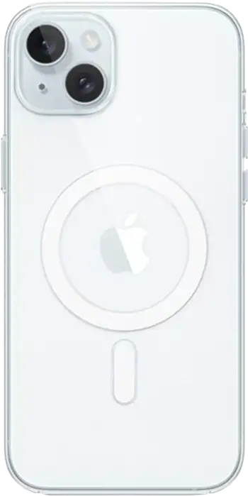 Apple iPhone 15 Plus Silikon Deksel Gjennomsiktig