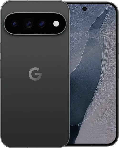 Google Pixel 11 Pro XL - Obsidian - Back Front Standing Soldier
