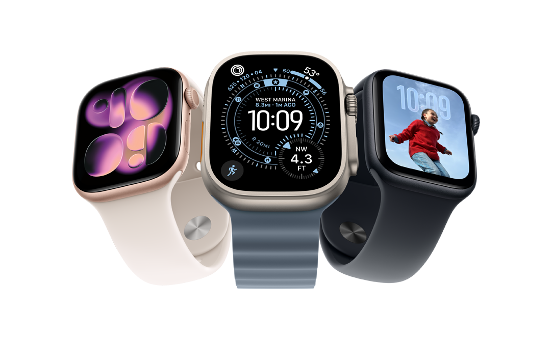Apple Watch Series 11, Apple Watch Ultra 3 og Apple Watch SE 3