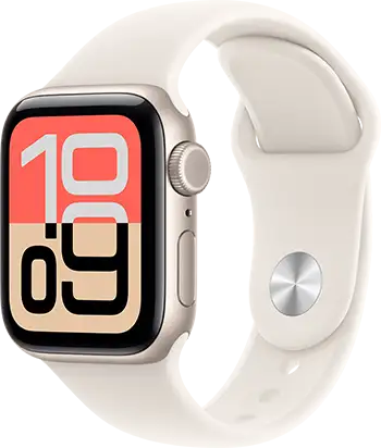 Apple Watch SE 3 Cellular 40mm Starlight Aluminum Starlight Sport Band 34FR