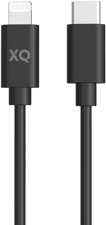 Xqisit Lightning - USB C 1,5M Svart1