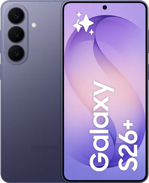 Galaxy S26 Plus Front Cobaltviolet