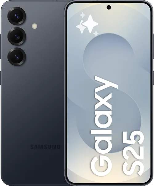 Galaxy S25 Front Blueblack Galaxy S25 Front Blueblack