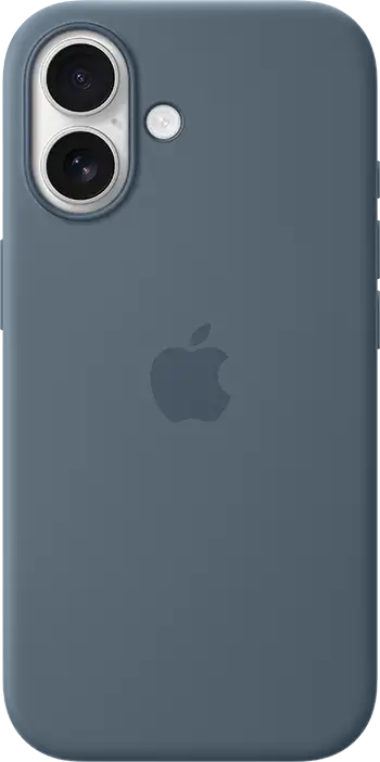 iPhone 17 - Anchor Blue - Silicone Case with MagSafe - Pure Back