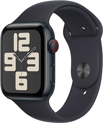 Apple Watch SE LTE 44mm Midnight Aluminum Midnight Sport Band PDP 1 Apple Watch SE LTE 44mm Midnight Aluminum Midnight Sport Band PDP 1
