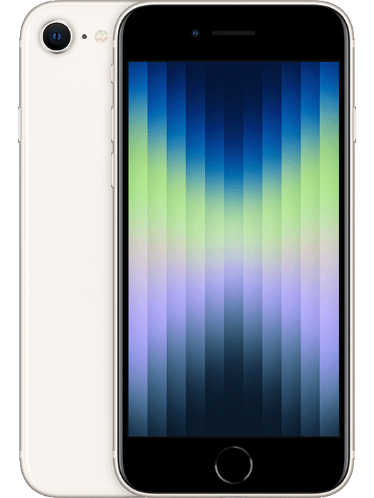 Apple iPhone SE (3rd) 256GB Starlight (Betal nå - med abonnement)