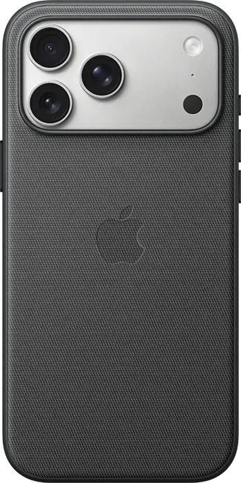 iPhone 17 Pro Max Silver - Black - TechWoven Case with MagSafe Pure Back