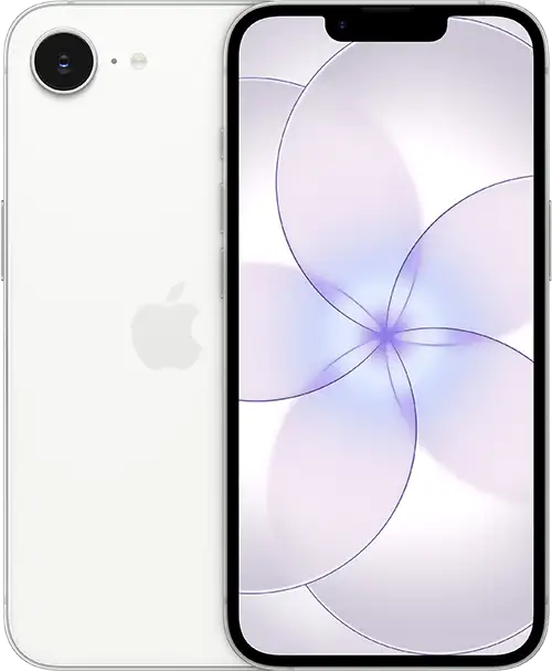 iPhone 17e hvit-1 iPhone 17e hvit-1