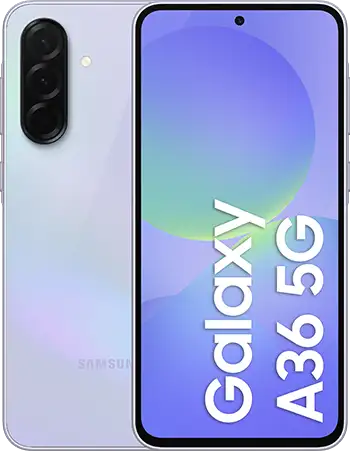 Samsung Galaxy A36 5G Awesome Lavender Front