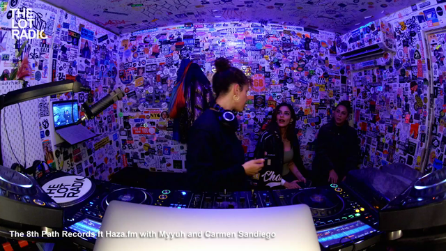 The 8th Path Records ft Haza.fm with Myyuh and Carmen Sandiego poster