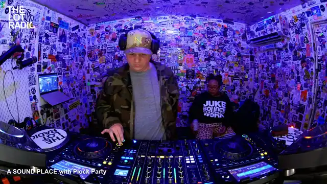 A SOUND PLACE with Plock Party poster