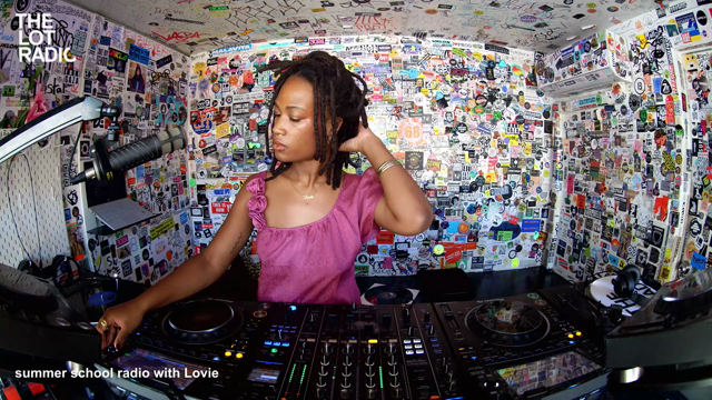 summer school radio with Lovie poster