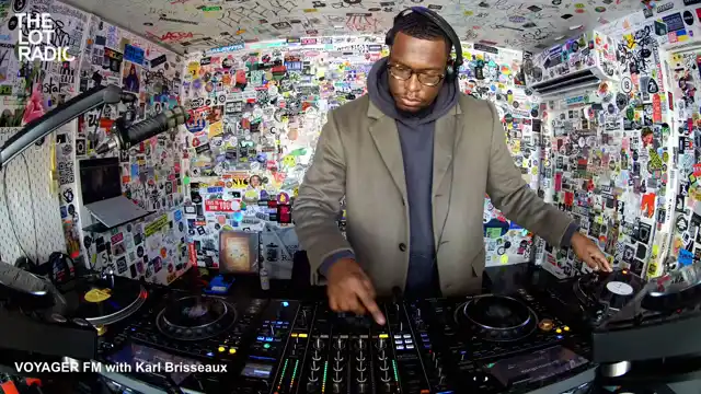 VOYAGER FM with Karl Brisseaux poster