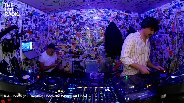 R.A. Jones (P.E. Scythe) Hosts the Wharf Cat Show poster