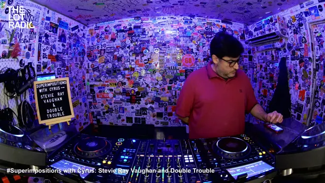 #Superimpositions with Cyrus: Stevie Ray Vaughan and Double Trouble poster