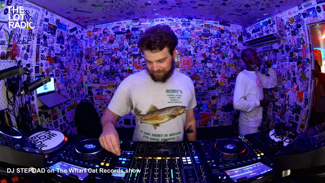 DJ STEPDAD on The Wharf Cat Records show - Thursday, September 25, 2025 at 8:00 PM poster