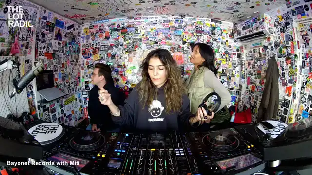 Bayonet Records with Miti poster