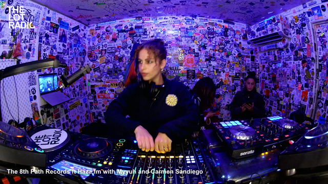 The 8th Path Records ft Haza.fm with Myyuh and Carmen Sandiego poster