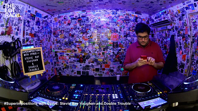 #Superimpositions with Cyrus: Stevie Ray Vaughan and Double Trouble poster