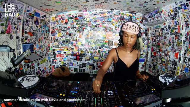 summer school radio with Lovie and sparklmami poster