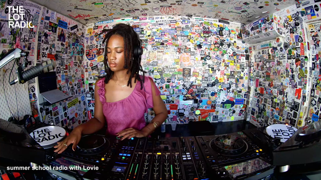 summer school radio with Lovie poster