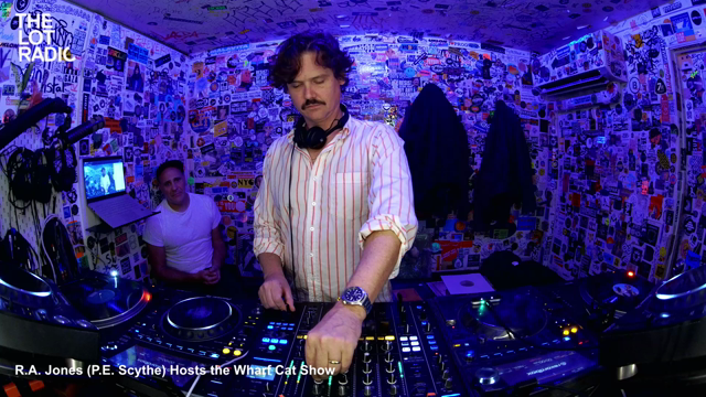 R.A. Jones (P.E. Scythe) Hosts the Wharf Cat Show poster