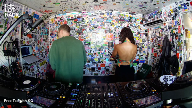 Free Tea with KG  poster