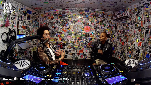 Russell E.L. Butler in conversation with Jeff Mills poster
