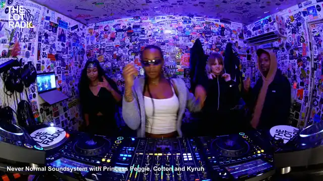 Never Normal Soundsystem with Princess Peggie, Cotton and Kyruh poster