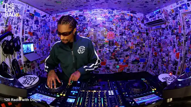 120 Radio with Donis poster