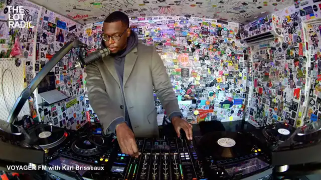 VOYAGER FM with Karl Brisseaux poster