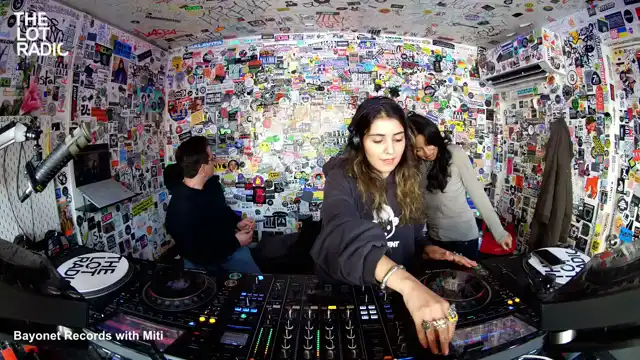 Bayonet Records with Miti poster