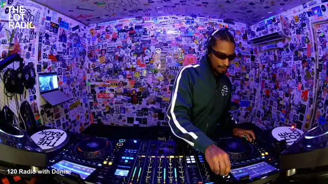 120 Radio with Donis poster