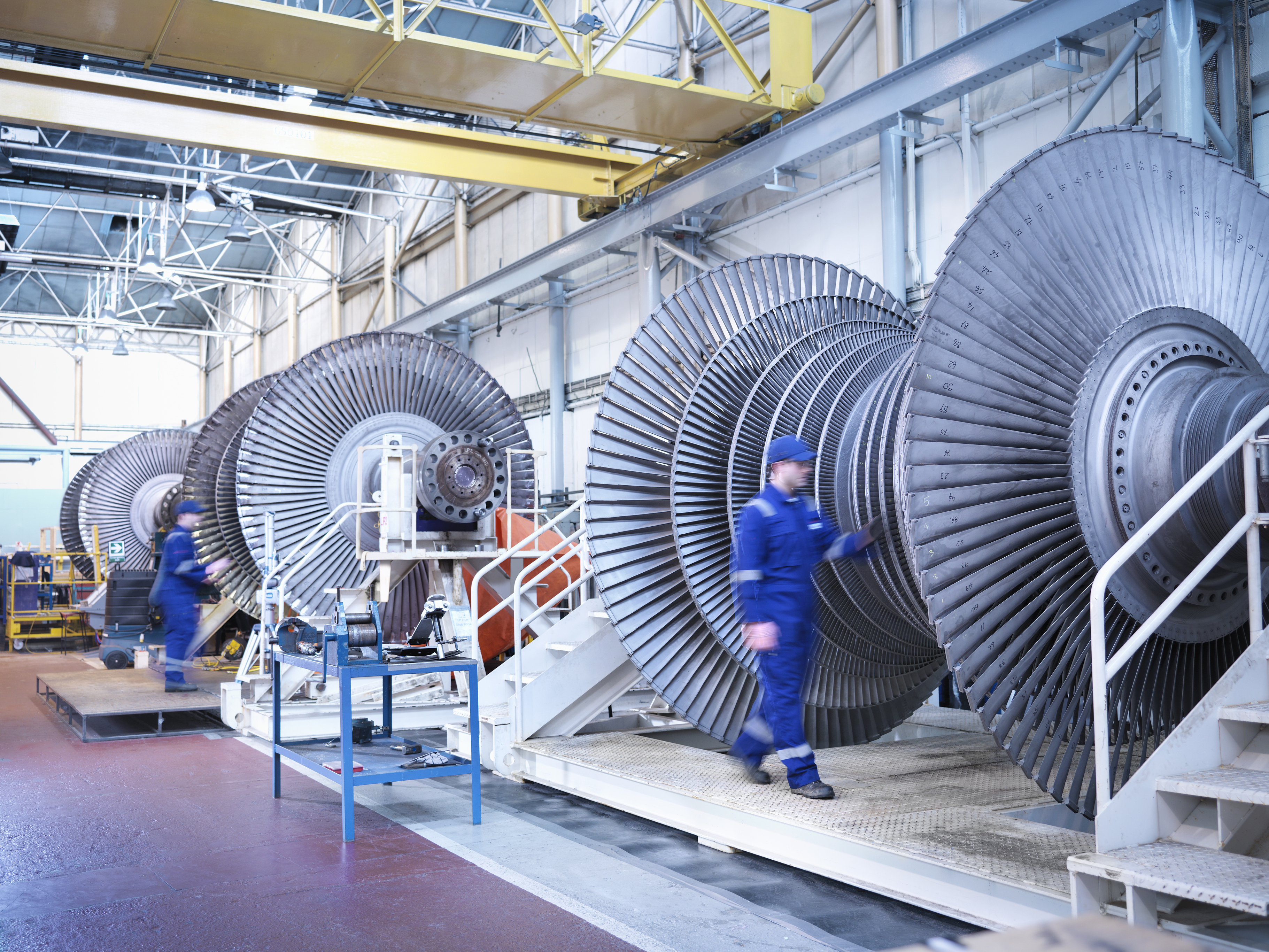 Manufacturers working on turbines