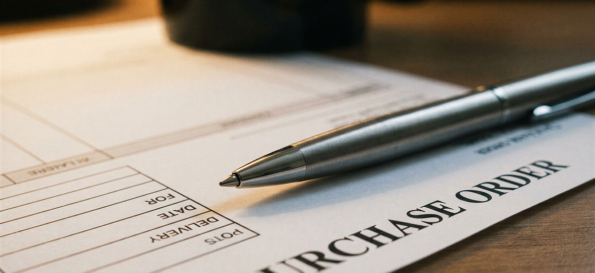 What is a purchase order?