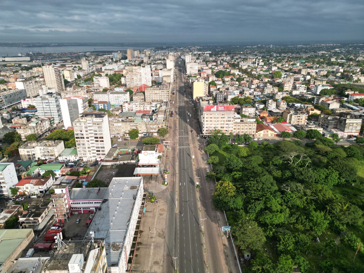 Independence Square in Maputo, Mozambique
