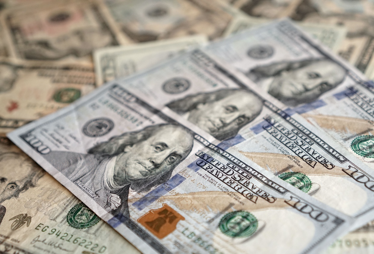 The Federal Reserve in Washington, DC in the United States