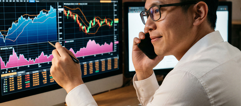 Viewing changes in the foreign currency markets