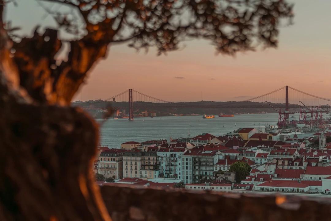 Sunset at Castelo de S. Jorge, Lisbon