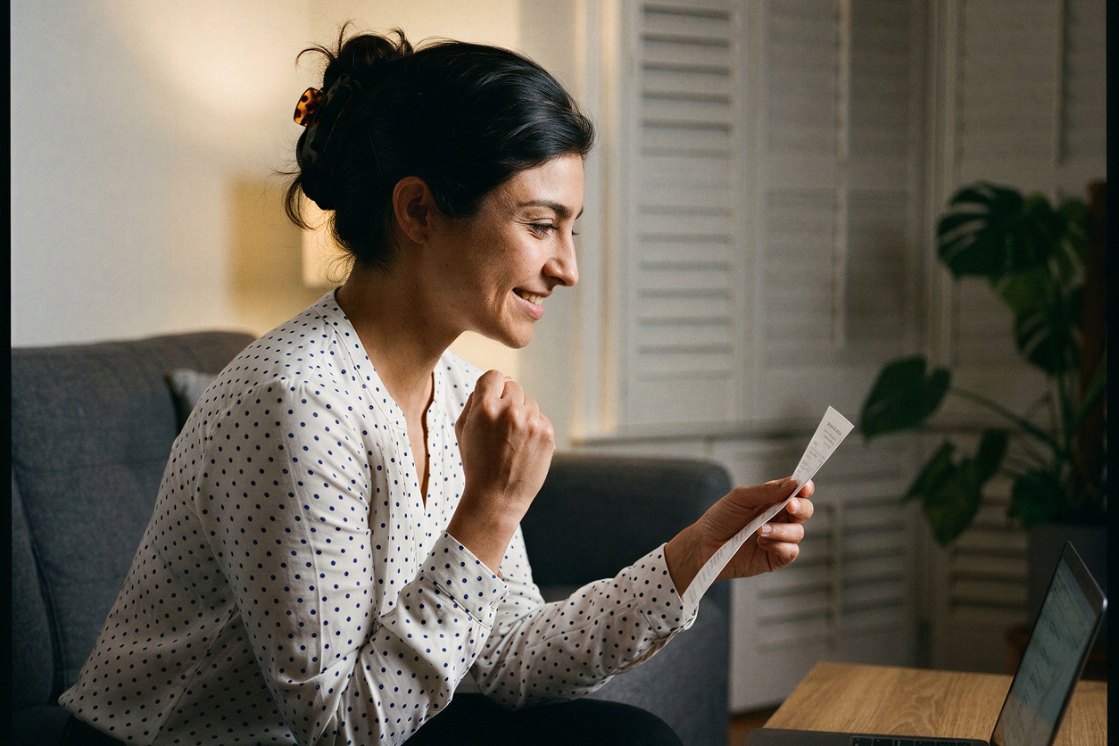 Receiving a money transfer